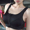 Zipper Sports Bra Gym