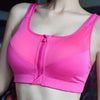 Zipper Sports Bra Gym