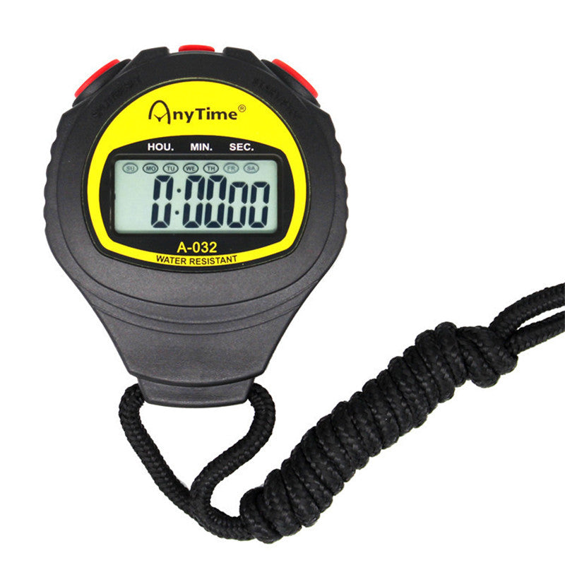 Multifunction Digital LCD Sport Stopwatch