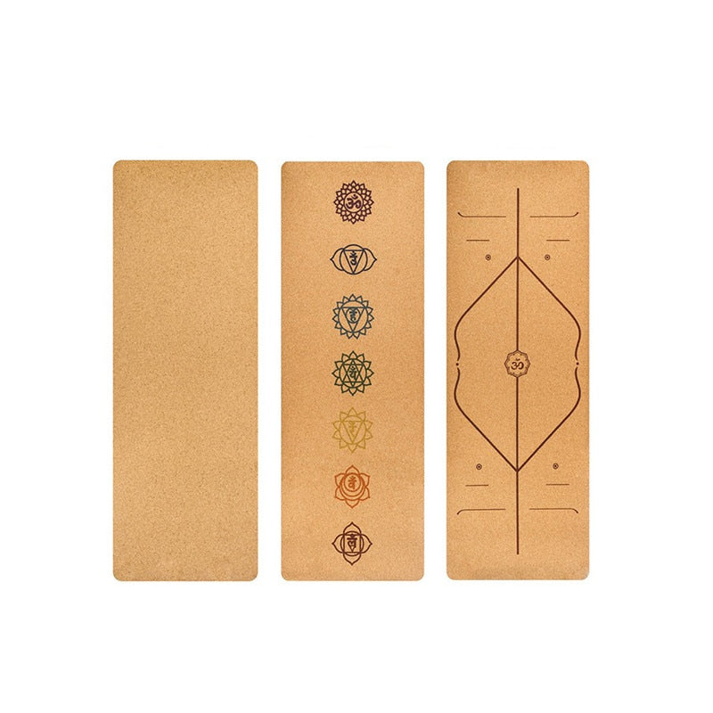 Natural Cork TPE Yoga Mat