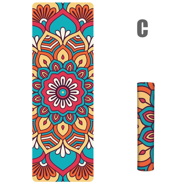 Yoga Mat Non-Slip Printed