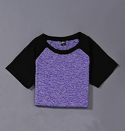 Women Fitness Top Spandex Neon