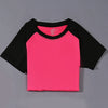 Women Fitness Top Spandex Neon